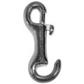 Double Bolt Snap Nickel Plated
