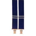 Navy Blue Heavy Duty Suspenders