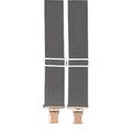 Gray Heavy Duty Suspenders