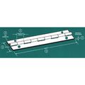 ALUMINUM PIANO HINGE 3" X 6' 
