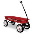 RADIO FLYER STEEL WAGON W/ SEMI PNEUMATIC WHEELS