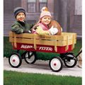 RADIO FLYER WAGON STEEL W/WOOD SIDE