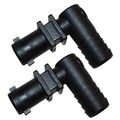 Single Quick Attach Hose Shank Nozzle Body