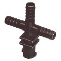 Quick Atach Triple Hose Shank Nozzle Body