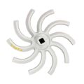 Spider Wheel Right Hand Soil Throw Mm Sq Axle