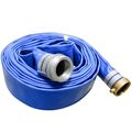 Ft Pvc Discharge Hose Assembly With Alum Coupled Fittings