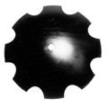 Mm Sch Concavity Notched Disc Blade