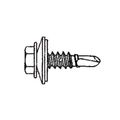 Self Drilling Screw With Washer Bulk