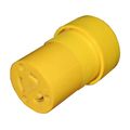 Connector Nylon Kwiklok Yellow