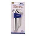 Mr Pc Metric Chrome Long Arm Ball Point Hex Key Set