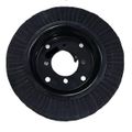 Laminated Tire And Black Wheel Bolt For Rotary Mower