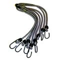 Bungee Cord Set Plastic Hooks Per Bag
