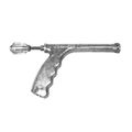 Pistol Gun Flat Hardened Steel Dc