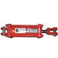 Red Hydraulic Cylinder