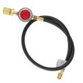 High Pressure LP Gas Regulator, Adjustable, 72 In. Hose