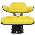 Universal Tractor Seat Multi Angle Adjustment Yellow
