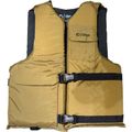 Adult Universal Sized Fishing Vest Tan