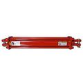 Red Hydraulic Cylinder