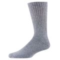 Work Sock Crew Style Welt Top Grey