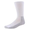 Steel Toe Sock White With Grey Bottom