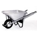 6 Cu XHD Double 3" Tire Wheelbarrow