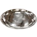 Stainless Steel Round Plate, 10.6 Inch Diameter