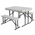 Folding Table With Benches Included