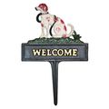 DOG WELCOME HOME GARDEN STAKE