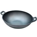 9" CAST IRON WOK