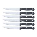 Steak Knife Set Piece Stainless Steel Bakelite Handle