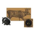 Dk Deer Silhouette Kit Sheet Pk