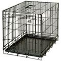 Small Black Pet Lodge Wire Crate