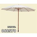 Bamboo Umbrella Cm Dia White