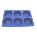 Silicone Blue Cup Muffin Bakeware