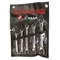 Wrench Set Pc Sae Flare Full Polished