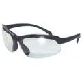 Bifocal Safety Glasses Clr Lens Blk Frame M