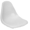 Contoured High Impact Fishing Chair Marine White