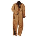 Tv Bd Xl Reg Insulated Coveralls Brn Duck