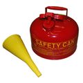 Gallon Type Safety Can With Funnel Red