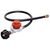 LP GAS ADJUSTABLE REGULATOR & HOSE ASSY.
