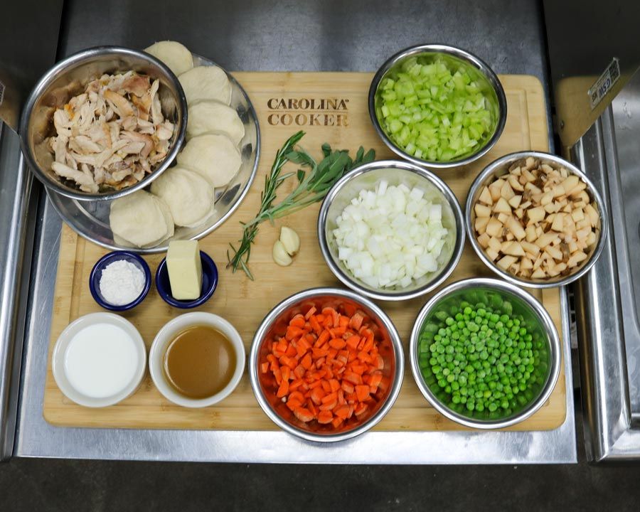 Chicken Pot Pie Skillet Recipe