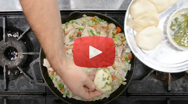Chicken Pot Pie Skillet Video