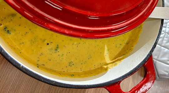 Blog image for Broccoli and Cheese Soup