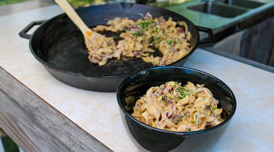 Blog image for Creamy Venison Stroganoff