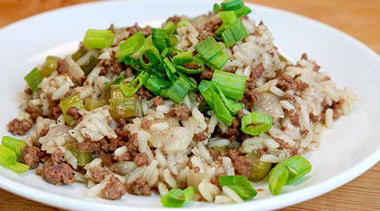 Blog image for Dutch Oven Dirty Rice