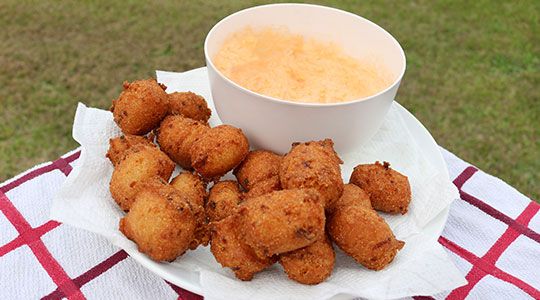 Blog image for Hushpuppies with Pimento Cheese Dip