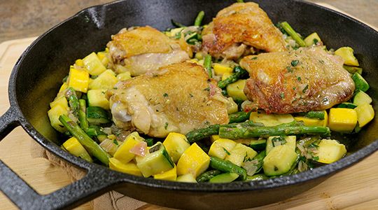 Blog image for Chicken Thighs in Lemon Pan Sauce