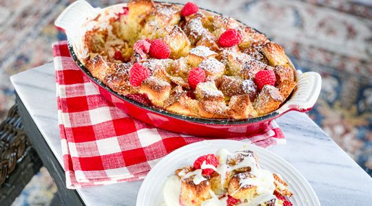 Blog image for Raspberry Lemon Overnight French Toast