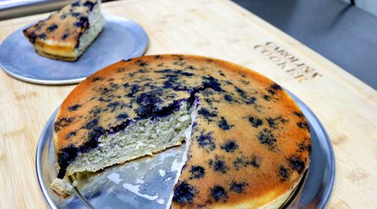 Blog image for Skillet Blueberry Pancake