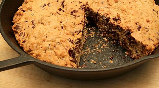Blog image for Skillet Chocolate Chip Cookie